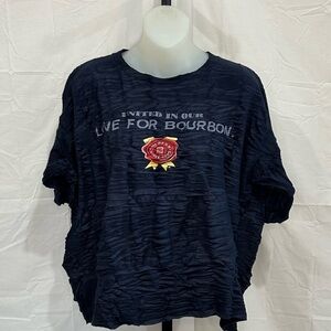 Jim Beam Short Sleeve Love For Bourbon Shirt NWOT